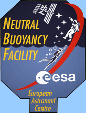 Logo der "Neutral Buoyancy Facility" (NBF) der ESA