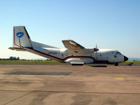 C-160-Jubilumsmaschine seitlich