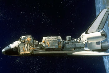 Eine "wiederverwendbare Raumstation" - Die Orbiter-Spacelab Kombination