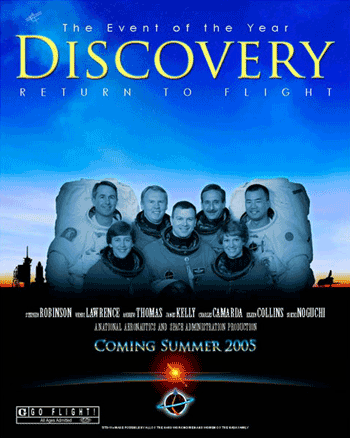 "Kino-Plakat" für die Mission STS-114