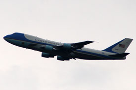 Ansicht von der Boeing 747-200B