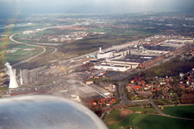 Luftbild von Hannover-Stöcken und Teilen Langenhagens