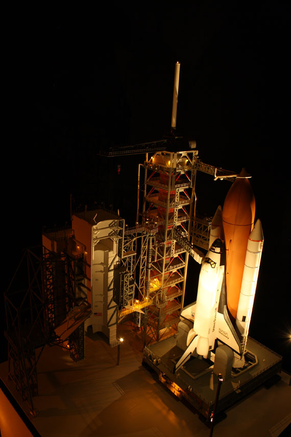 Bild von der STS-Startrampe