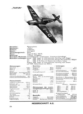 Scan Seite 226 Flugzeugtypenbuch von 1944