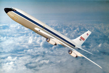 Bild von der Boeing KC-135A NASA 930