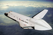 Bild vom Modell des Orbiter Vehicle OV-101 Enterprise