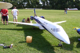 Großmodellbauflugzeug mit 160kg Leergewicht!