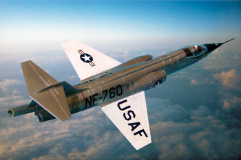 Bild von der Lockheed NF-104A