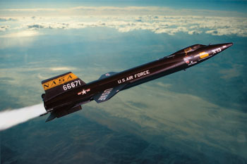 Bild von der North American Aviation X-15A-2